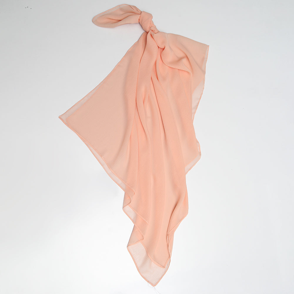 Plain Classic Georgette Hijab