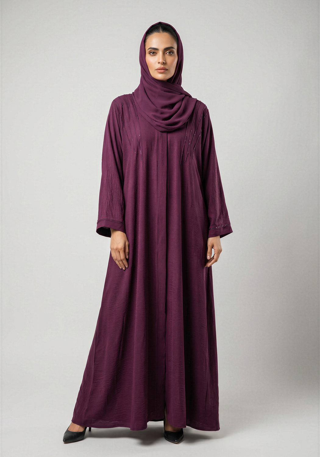 Plum CAFIFA STYLE ABAYA