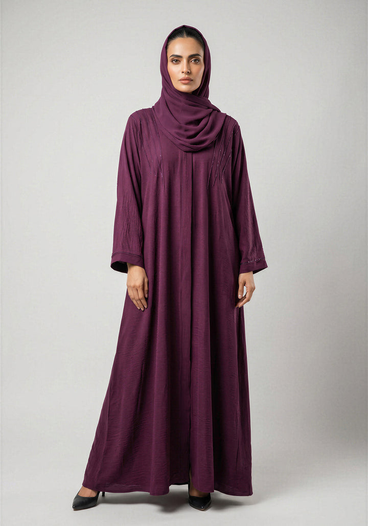 Plum CAFIFA STYLE ABAYA