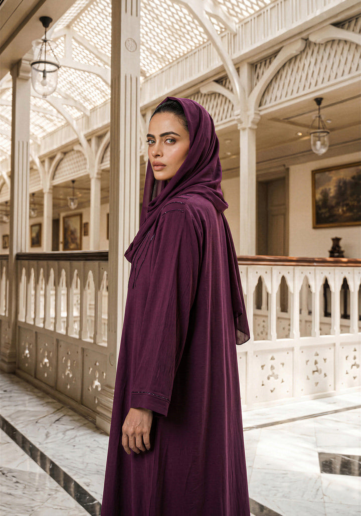 Plum CAFIFA STYLE ABAYA
