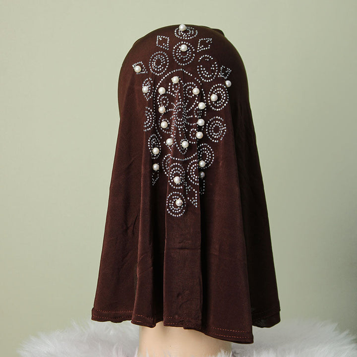 Kids Makhna Pearls - Brown