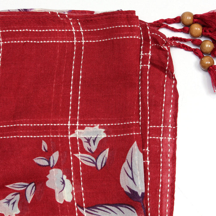 Esha Lawn Hijab - Maroon