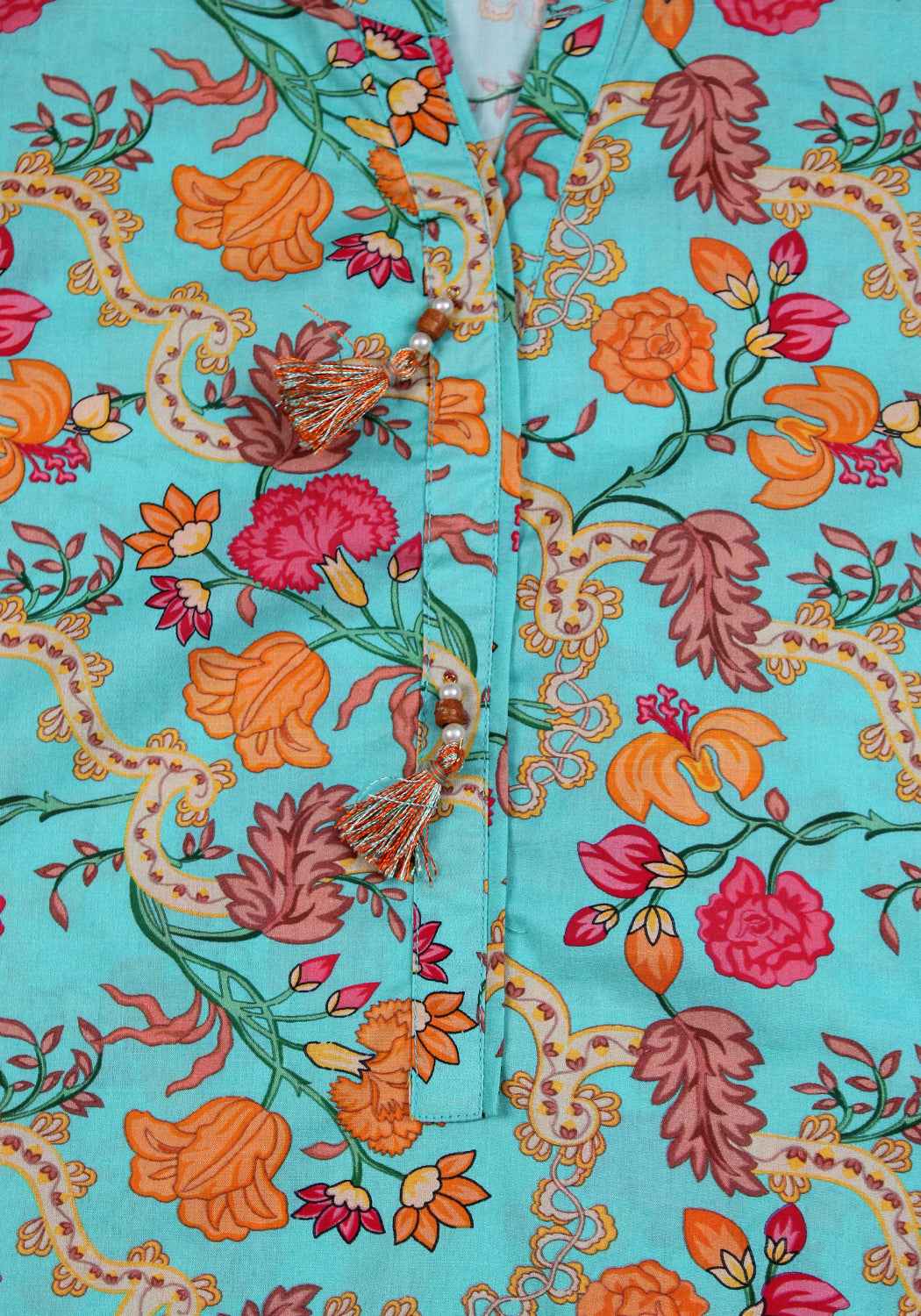 Summer Bloom -  2 PC Stitched Lawn Suit - Zarasi.pk