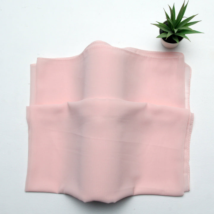 Plain Chiffon - Baby Pink