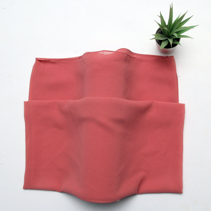 Plain Chiffon - Peach