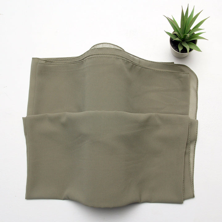 Plain Chiffon - Pista Green