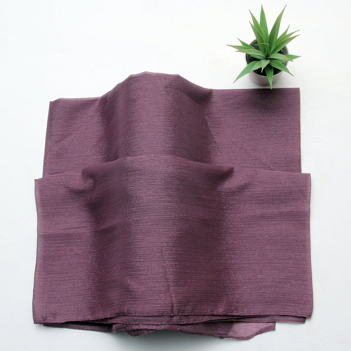Metallic Chiffon-Lilac