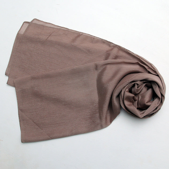 Metallic Chiffon-Honey