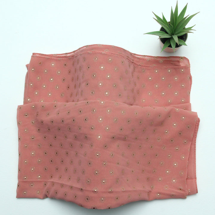 Chiffon Due Drop-Peach