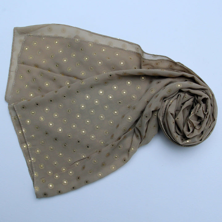 Chiffon Due Drop-Beige