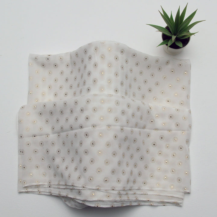 Chiffon Due Drop-White