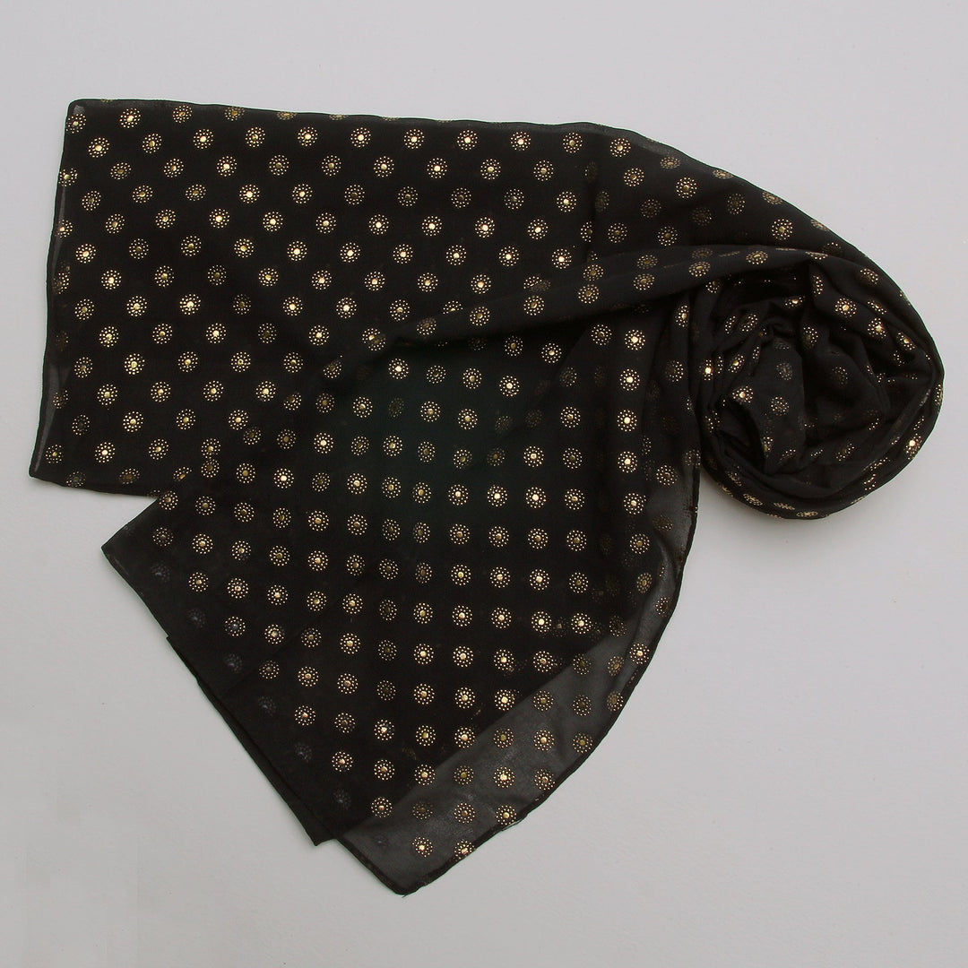 Chiffon Due Drop-Navy Blue