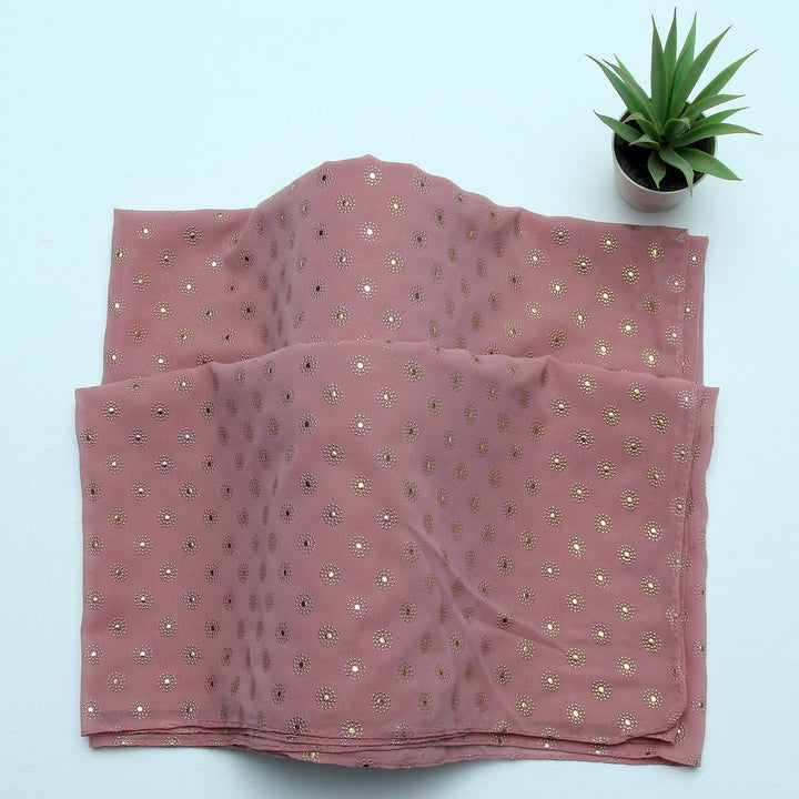 Chiffon Due Drop-Tea Pink