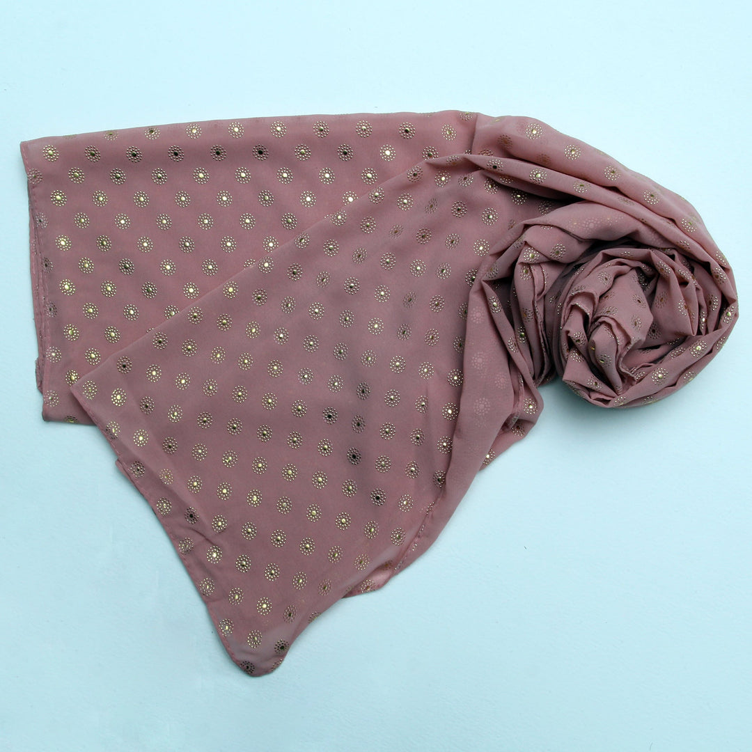 Chiffon Due Drop-Tea Pink