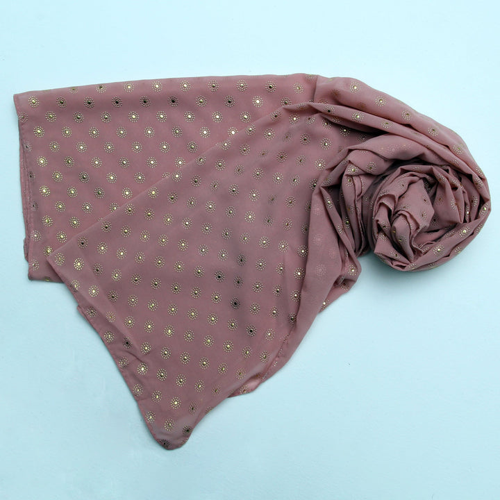 Chiffon Due Drop-Tea Pink