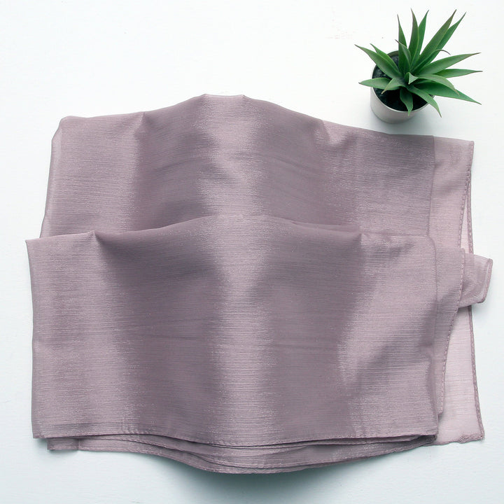 Metallic Chiffon-Powder Purple