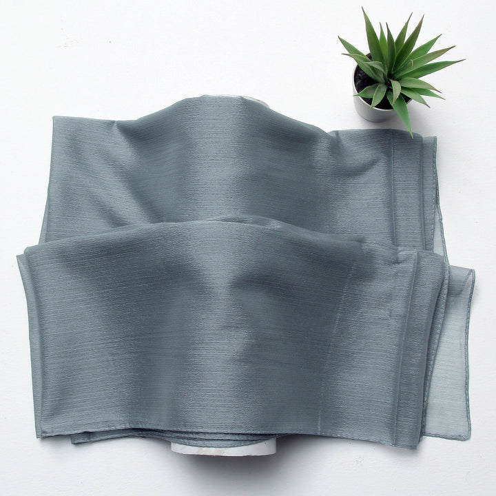 Metallic Chiffon-Mint Green