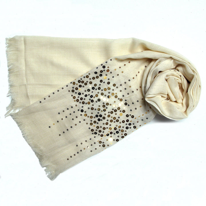 Turkish Square-Strip-Ivory