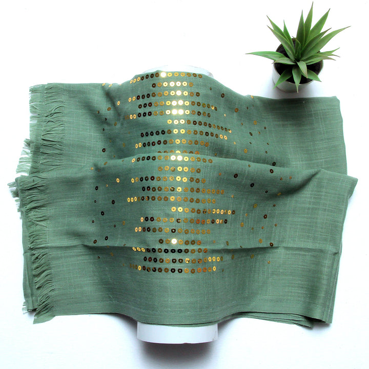 Turkish Square-Strip-Pista Green