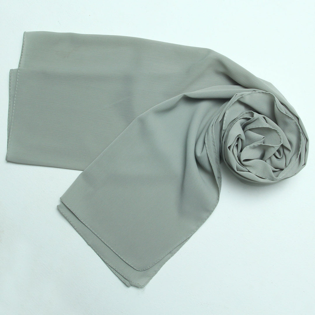 Crinkle Chiffon-Pista Green