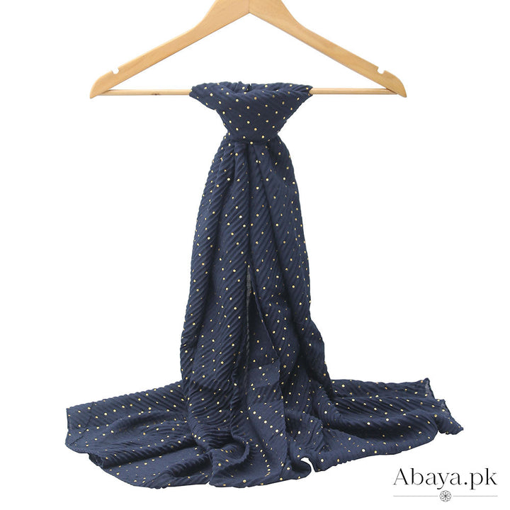 Stellar Hijab Navy Blue