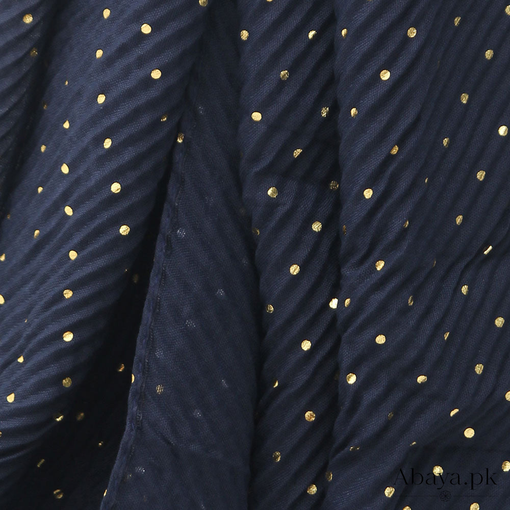 Stellar Hijab Navy Blue