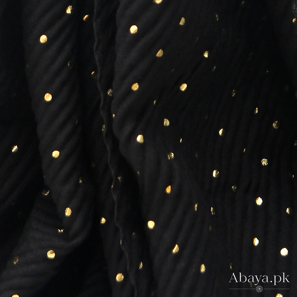 Stellar Hijab Black