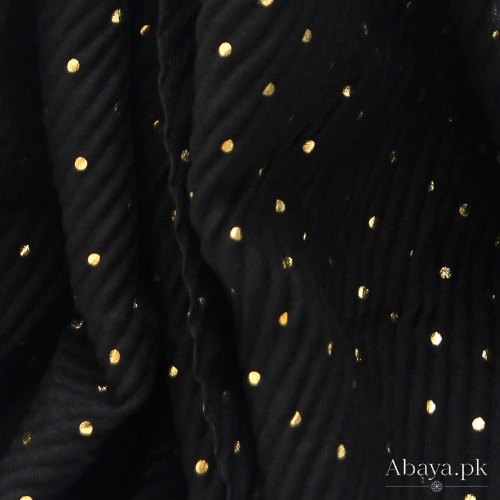Stellar Hijab Black