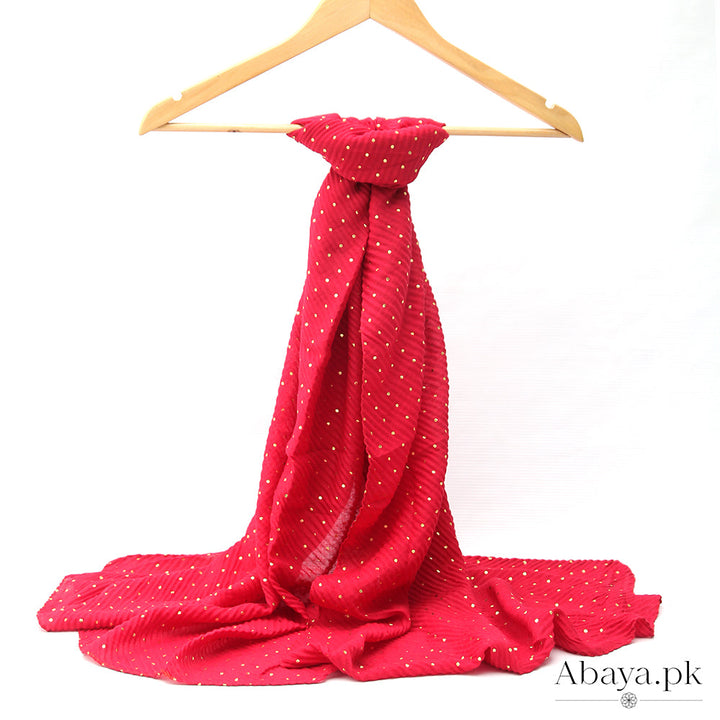 Stellar Hijab Ruby Red