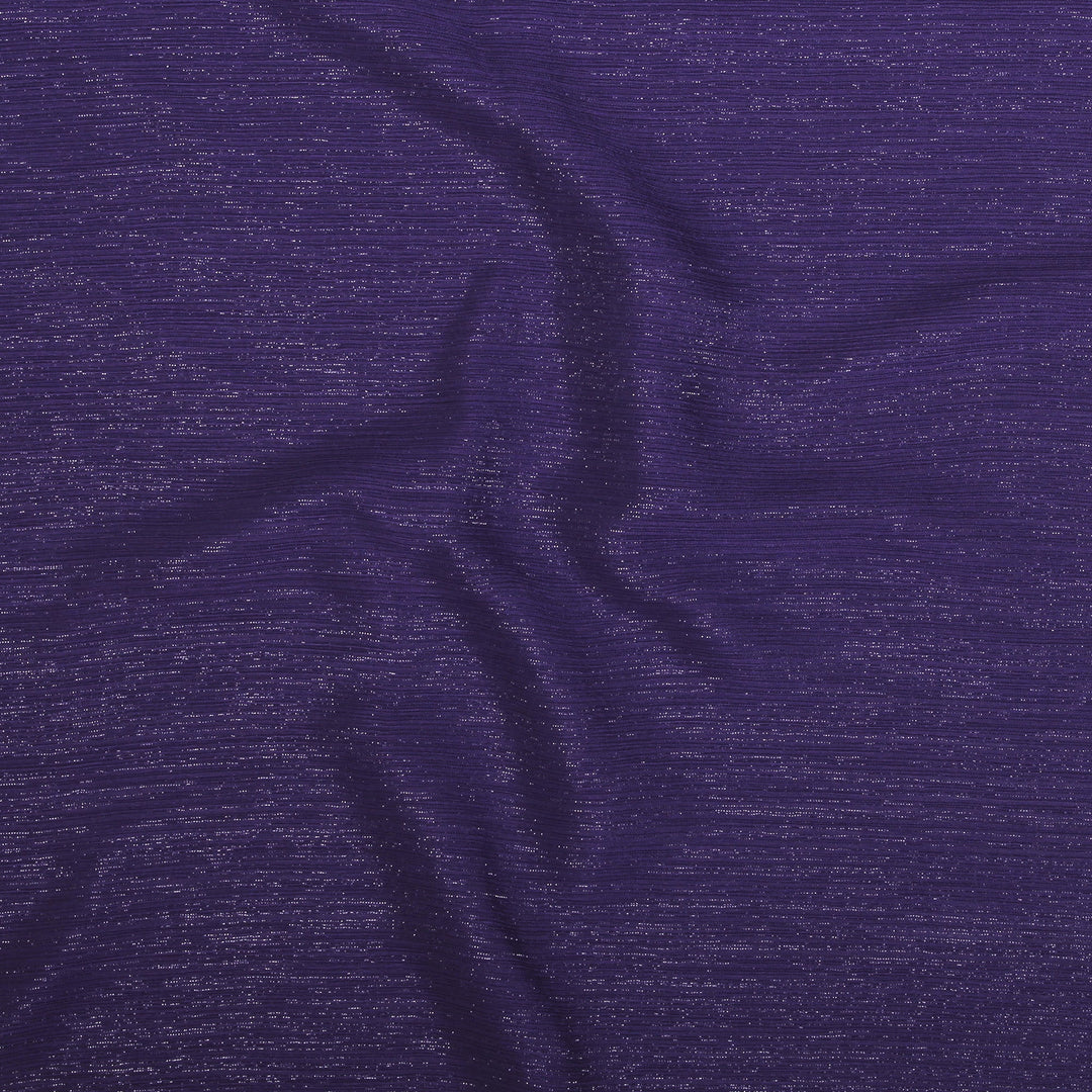 Metallic Chiffon-Purple