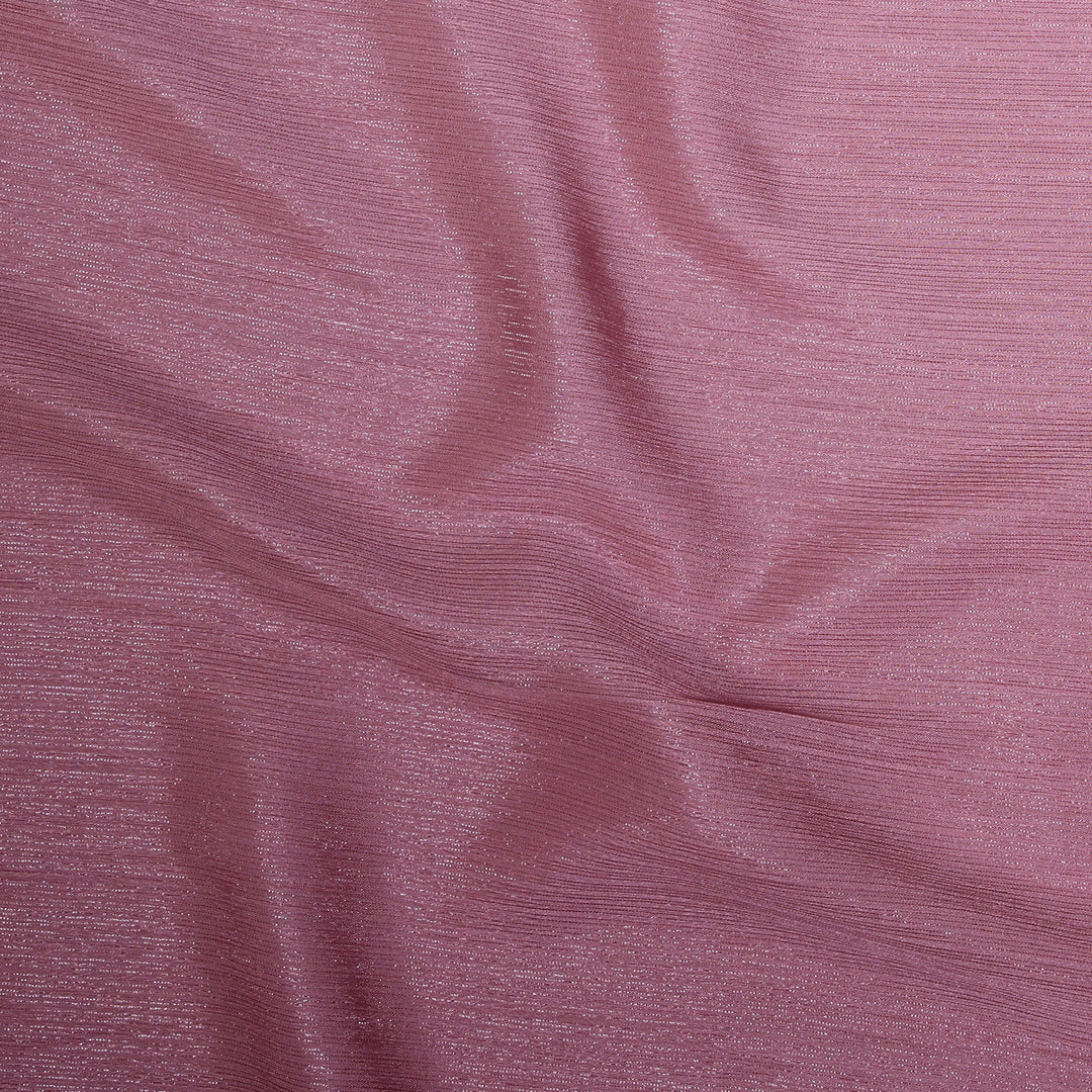 Metallic Chiffon-Light Pink