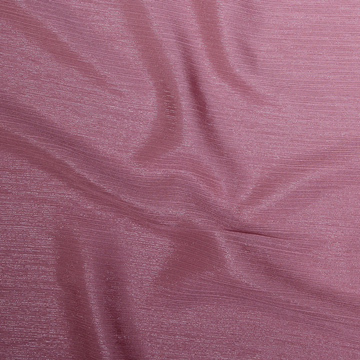 Metallic Chiffon-Light Pink