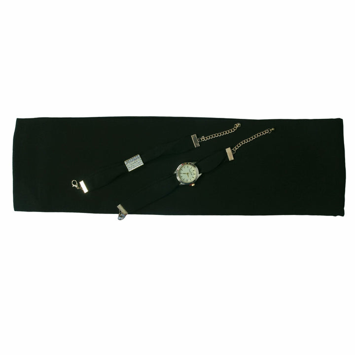 Chiffon Watch Braclet Hijab-Olive Green