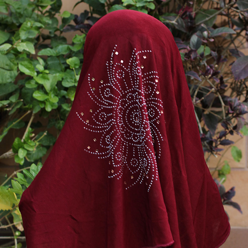 Kids Makhna Mirror - Maroon