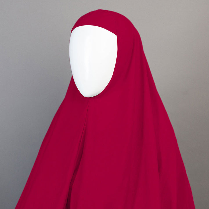 Maroon Makhna Hijab