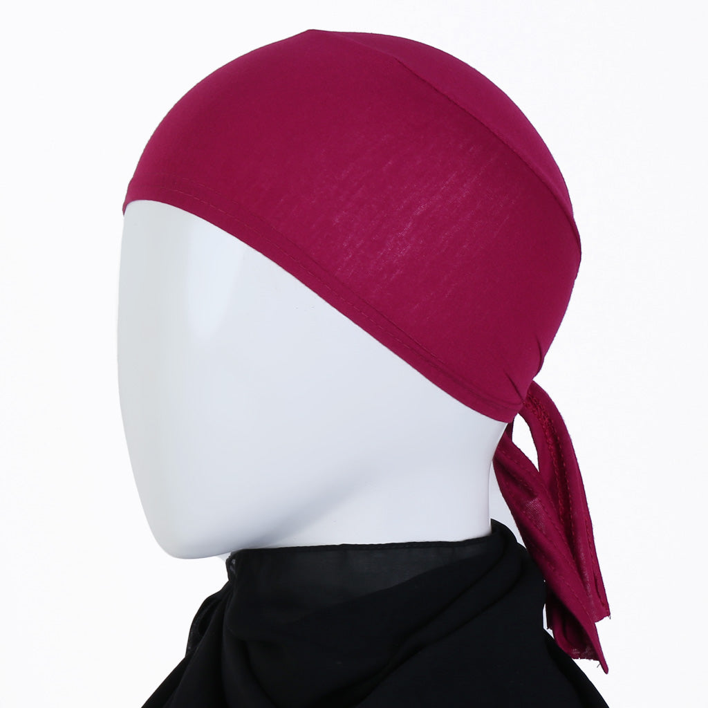 Mavis Pink Dori Hijab Cap