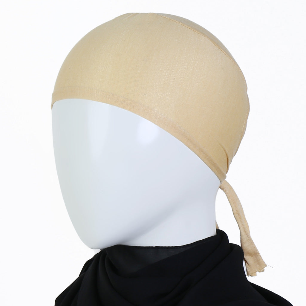 Pale Golden Dori Hijab Cap