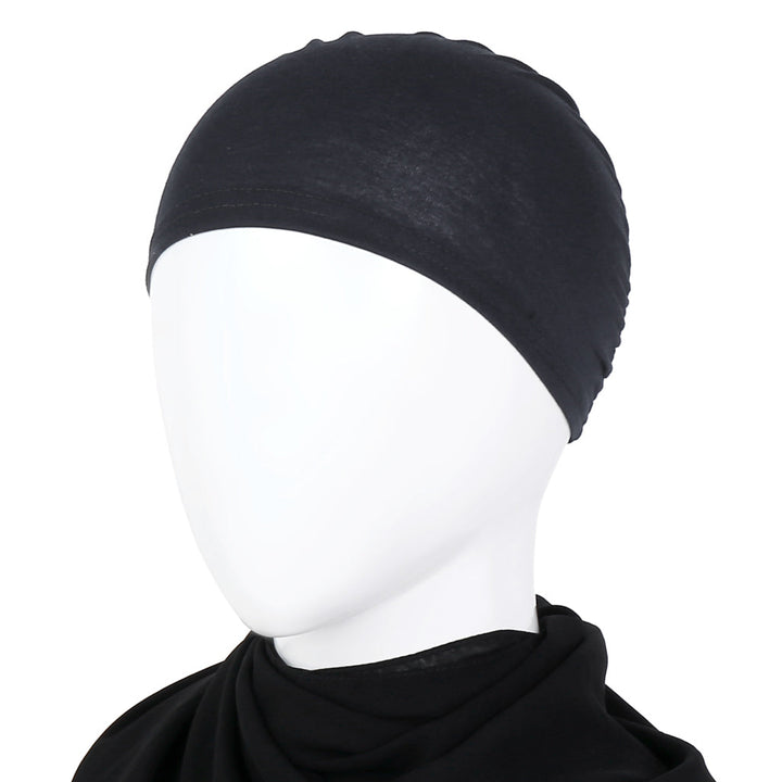 Pebble Grey Lastic Hijab Cap