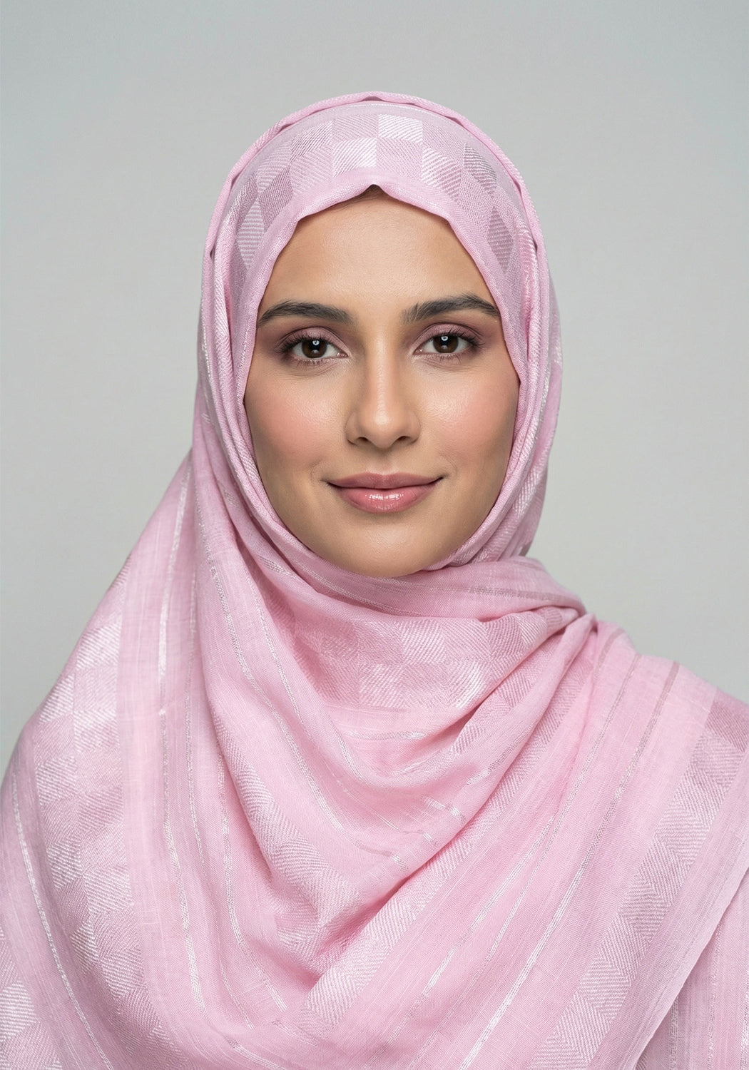 Wardah Cotton Hijab - Pink