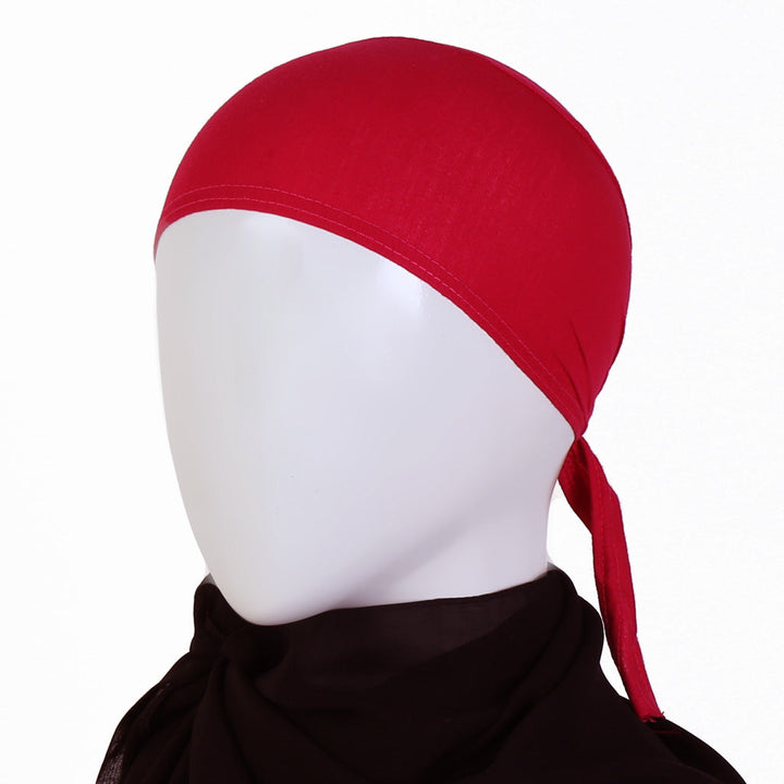 Ruby Pink Dori Hijab Cap