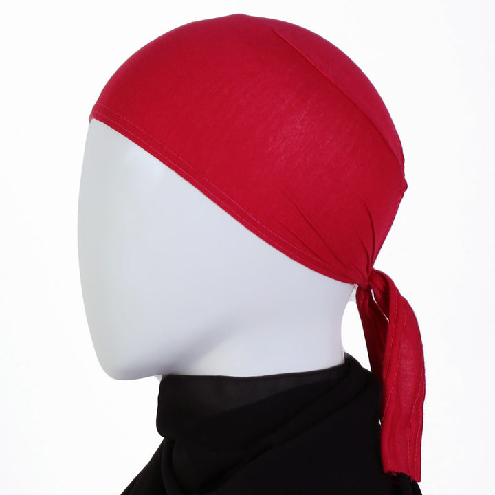 Ruby Pink Dori Hijab Cap