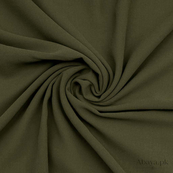 Georgette luxe – Army Green