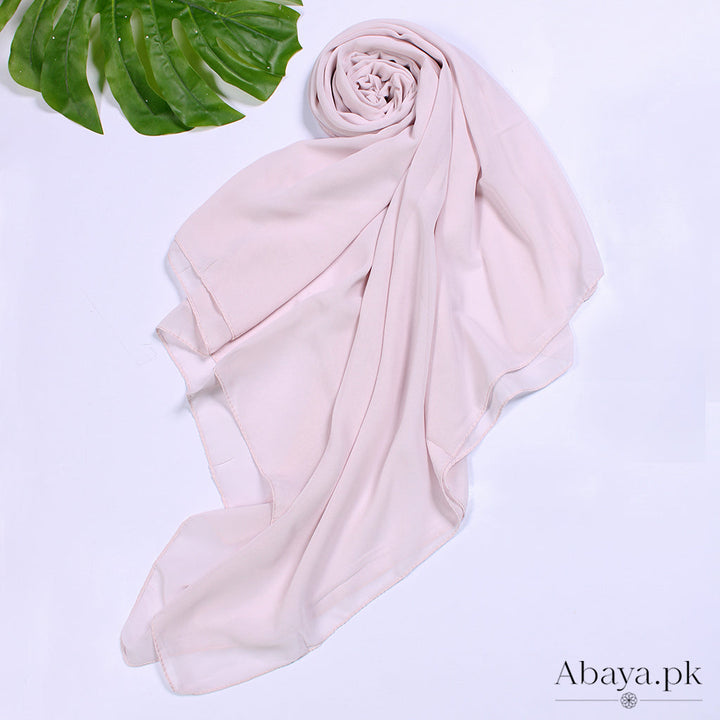 Plain Chiffon Ash pink-24
