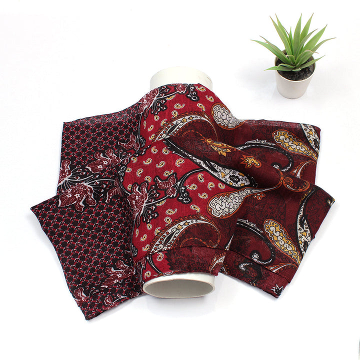Manoush Lawn Hijab - burgundy