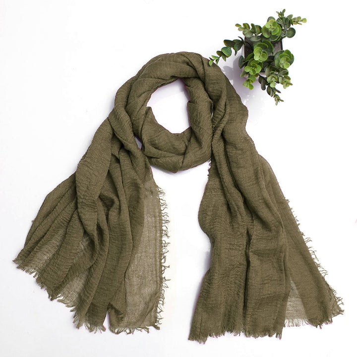 Sand stone Crimps Hijab