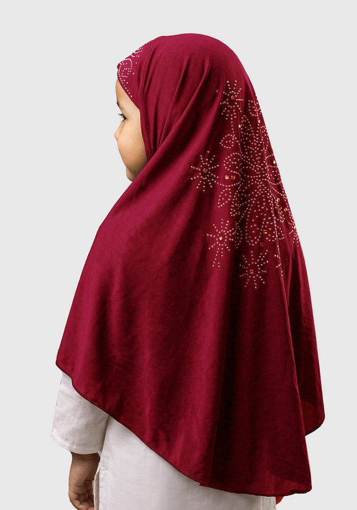Kids Makhna Mirror - Maroon