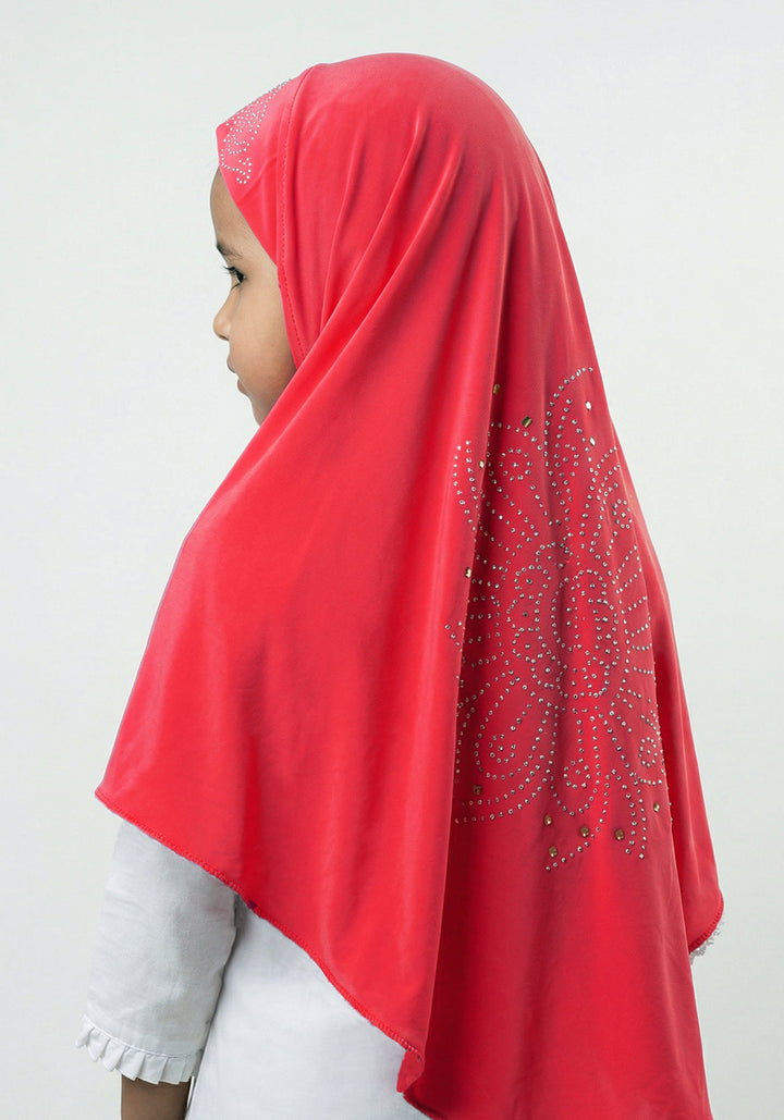 Kids Makhna Mirror - Red