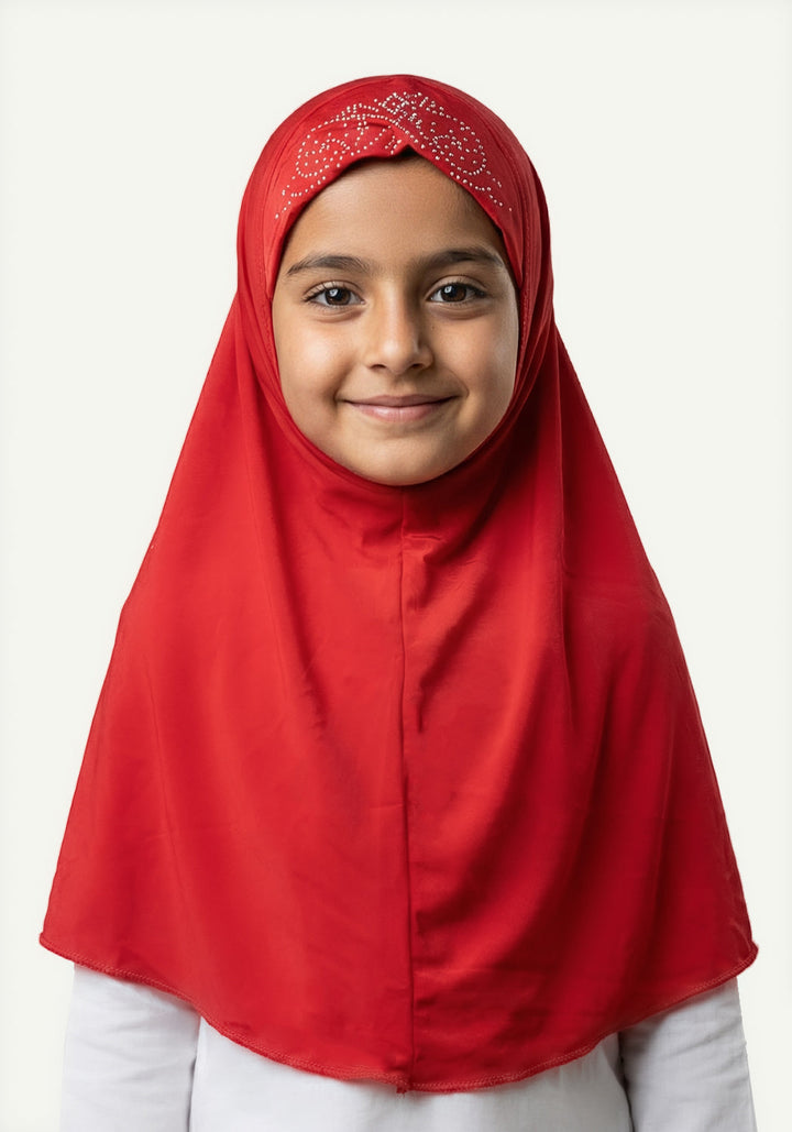 Kids Makhna Mirror - Red