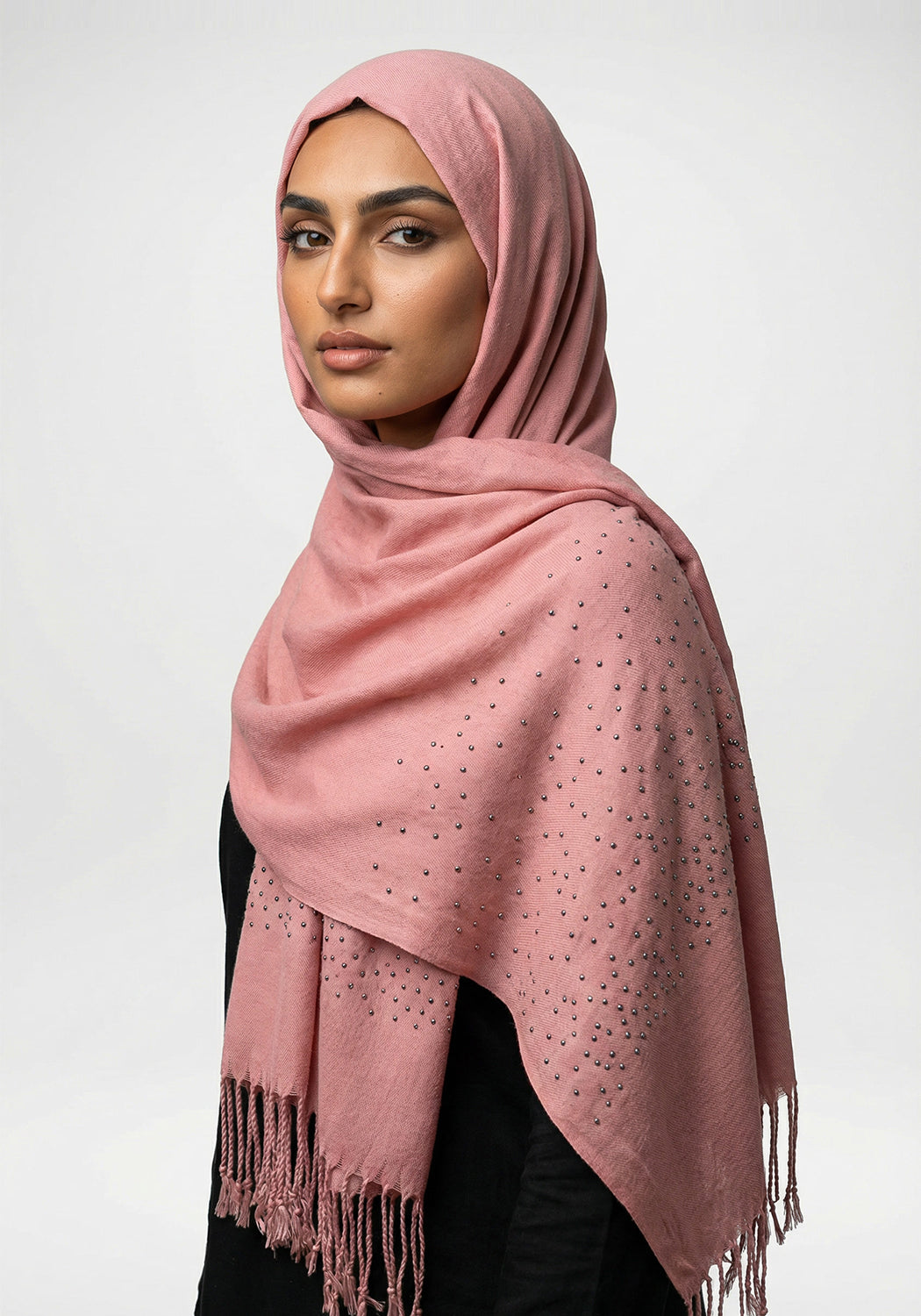 Sehar Wool Hijab - Pink