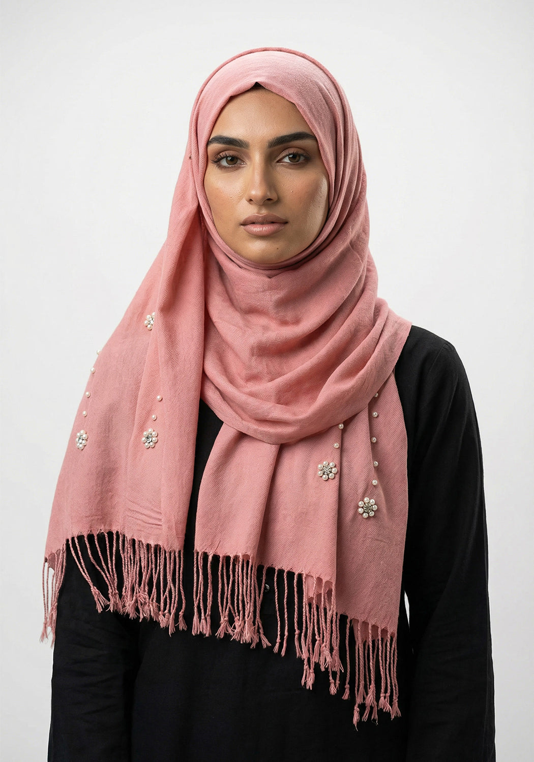 Nihaal Wool Hijab - Pink